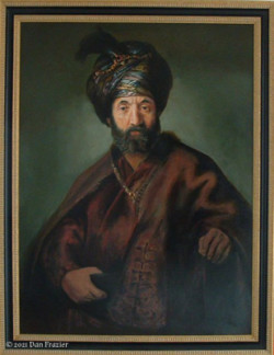 Portrait of Man in Oriental Costume
